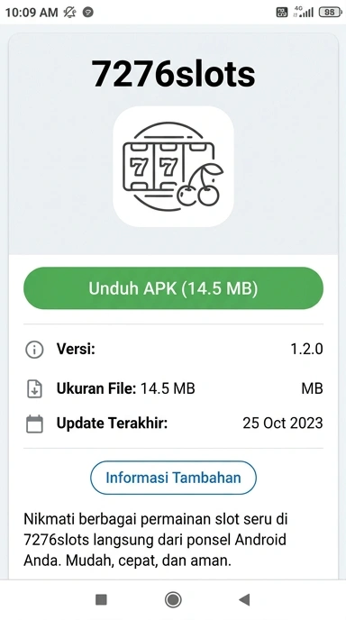 Unduh APK 7276slots Terbaru untuk Android