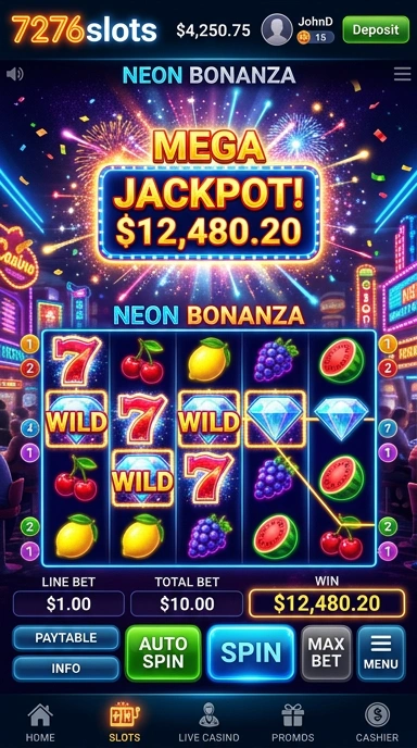 7276slots tampilan beranda