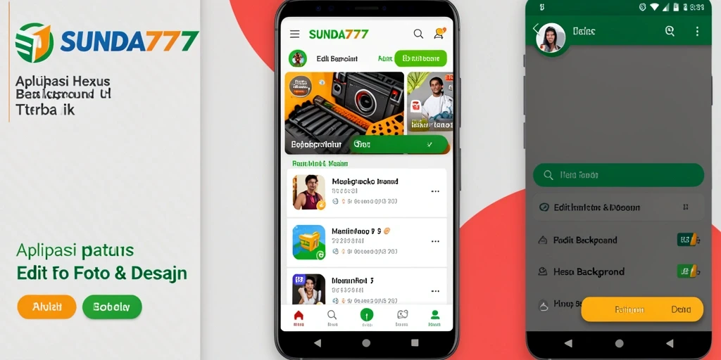 Antarmuka SUNDA777 yang intuitif untuk penghapusan background.