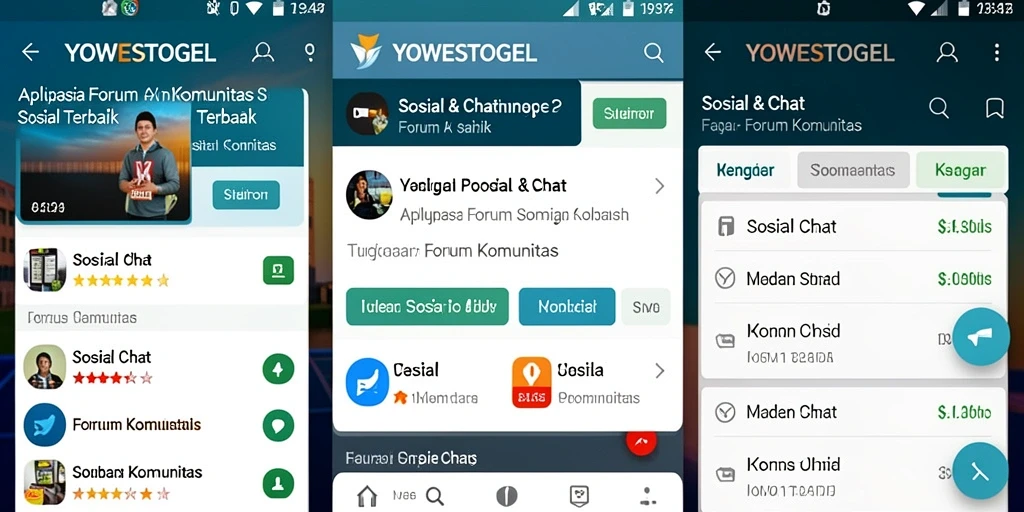 Antarmuka aplikasi YOWESTOGEL yang interaktif dan penuh warna.